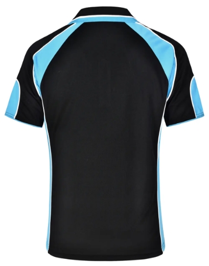 Picture of Winning Spirit, Mens Cooldry Contrast Polo w Panels